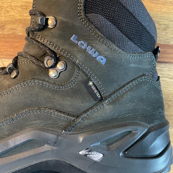 * SOLD * LOWA Renegade GTX 9.5 Gore-Tex® Mid Men's Hiking Boots Like New - Picture 4 of 7